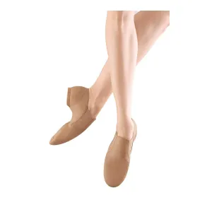 Bloch Elasta Jazz Dance Bootie - Ladies SO499L in Tan