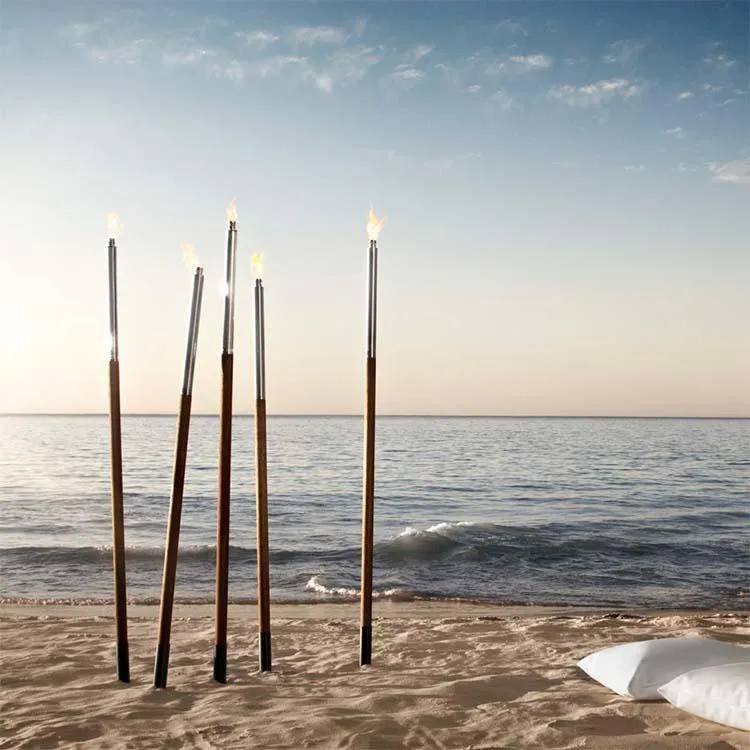 Blomus Garden Torch Polished Stainless Steel 65093 PALOS