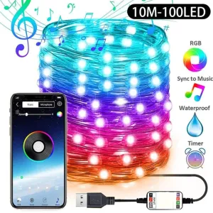 Bluetooth LED Christmas Lights