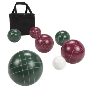 Bocce Ball Set Regulation Size - Lawn Game for Backyard or Beach -