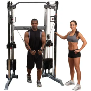 Body Solid Compact Functional Trainer - GDCC210 - Upto Dual 330 lb. Stacks
