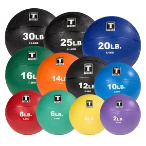 Body Solid Rubber Medicine Balls - 6 - 30 LBS