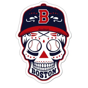 Boston Baseball Dead Head Sticker