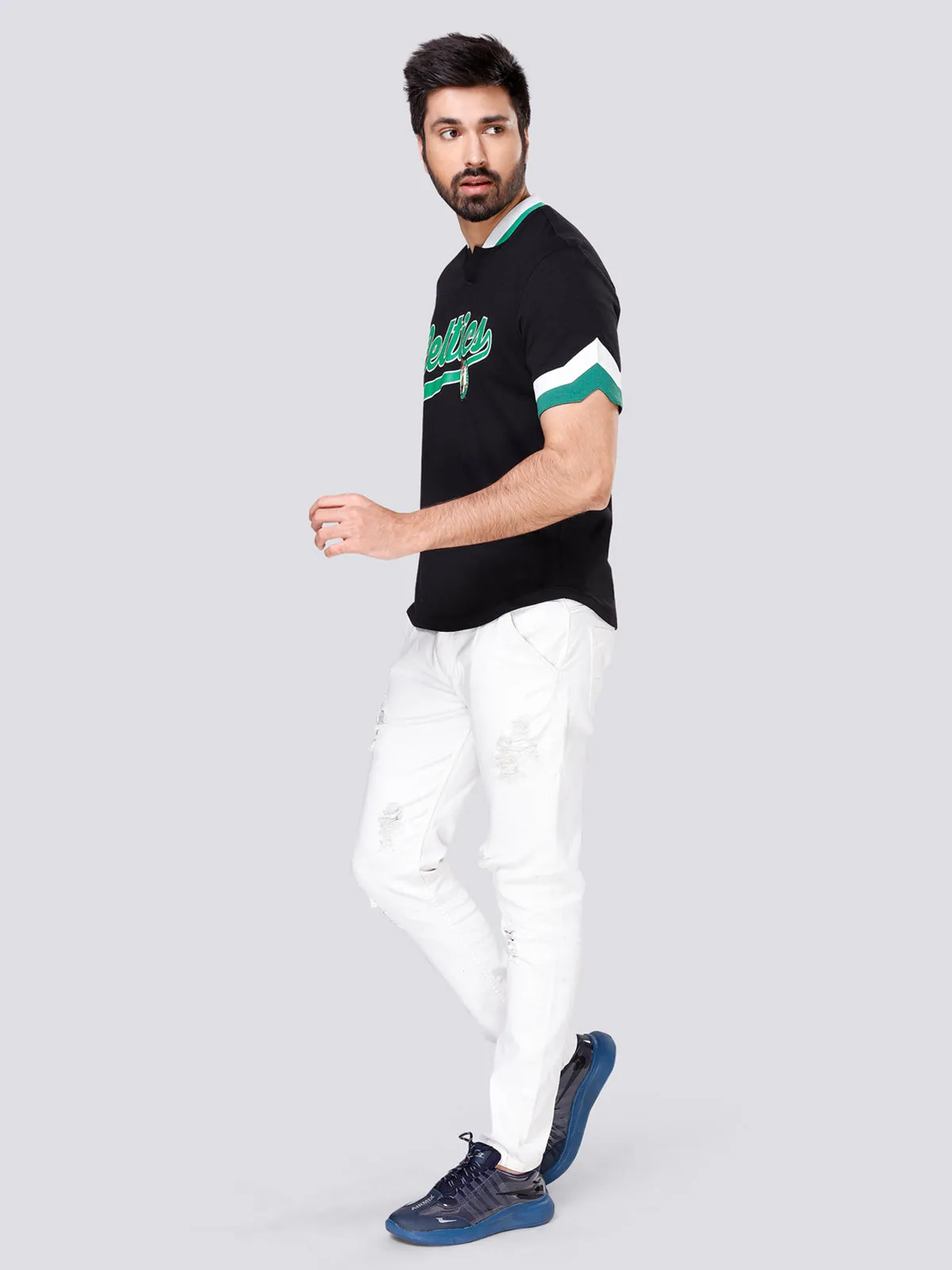Boston Celtics Bomber Henley