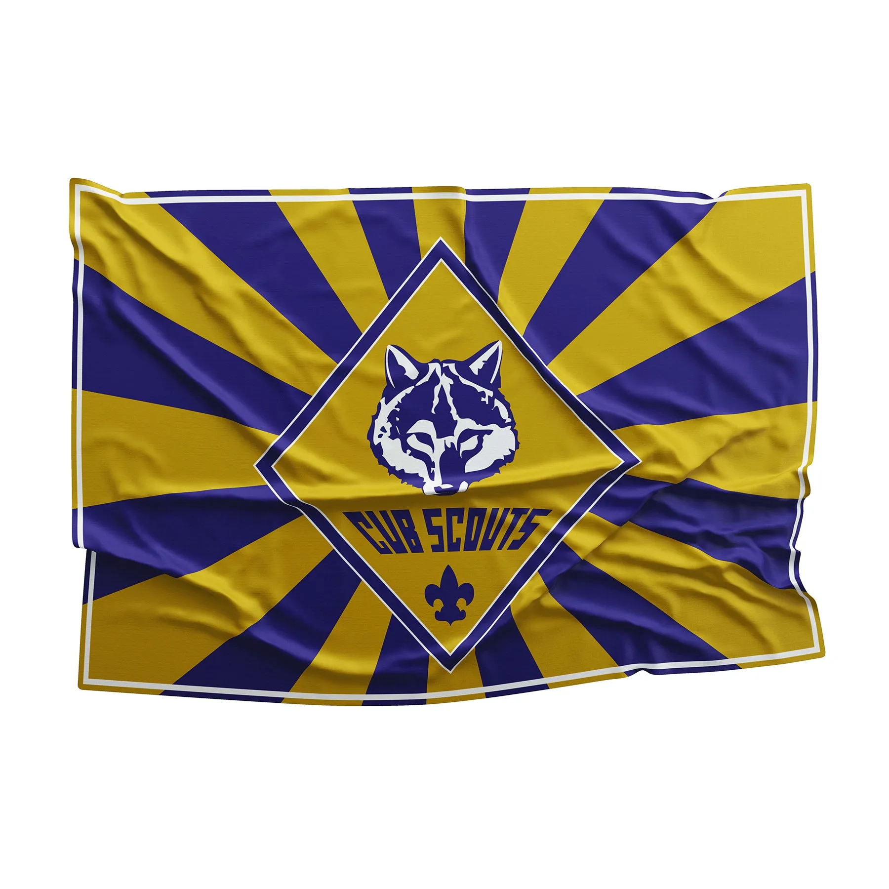 Boy Scouts of America USA BSA Flag Banner