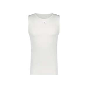 BUW-10 Sleeveless Mesh Cycling Base Layer White