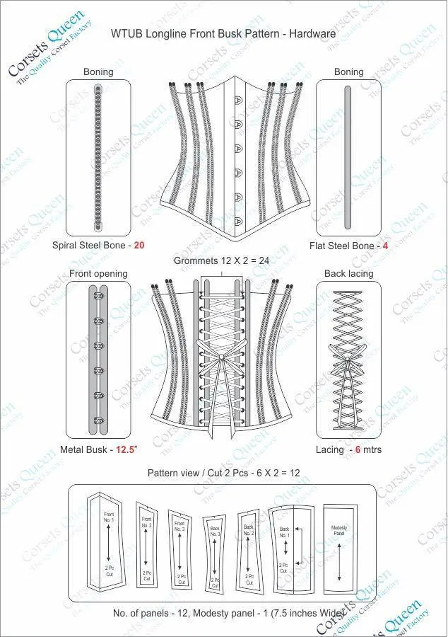 Calvagh Longline Waist Training Corset