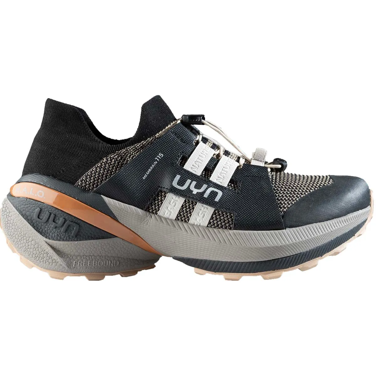 Calzado Trail Running Hombre Uy M Pathway Mid Shoes Brw Sol Uyn Gris