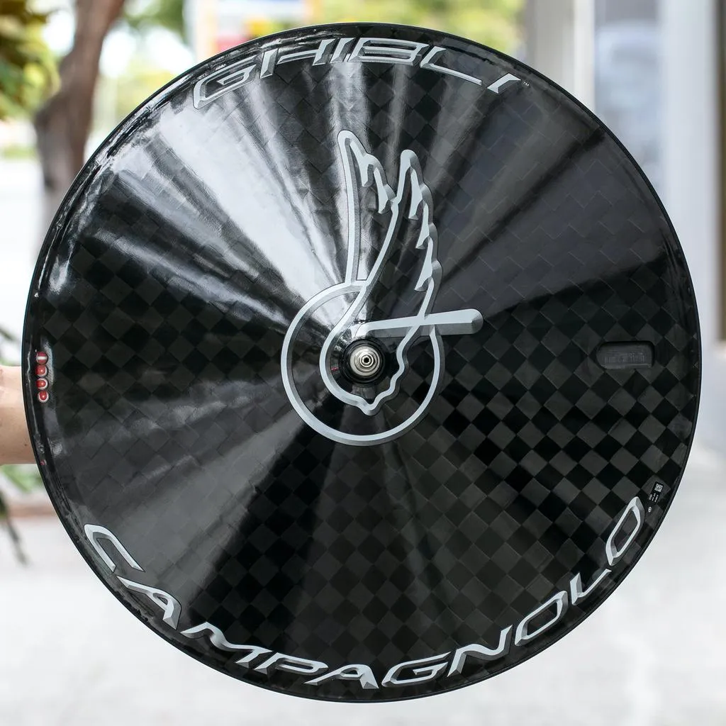 Campagnolo Ghibli Track Disc Wheel - Rear Wheel