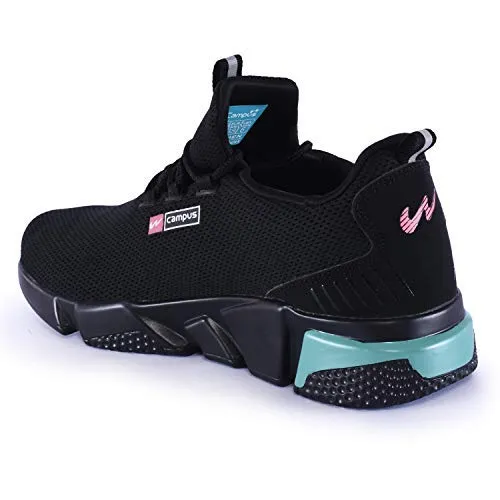 Campus Women's Alexa Blk/Rani Running Sport Shoe-7 UK (40 EU) (5G-663)