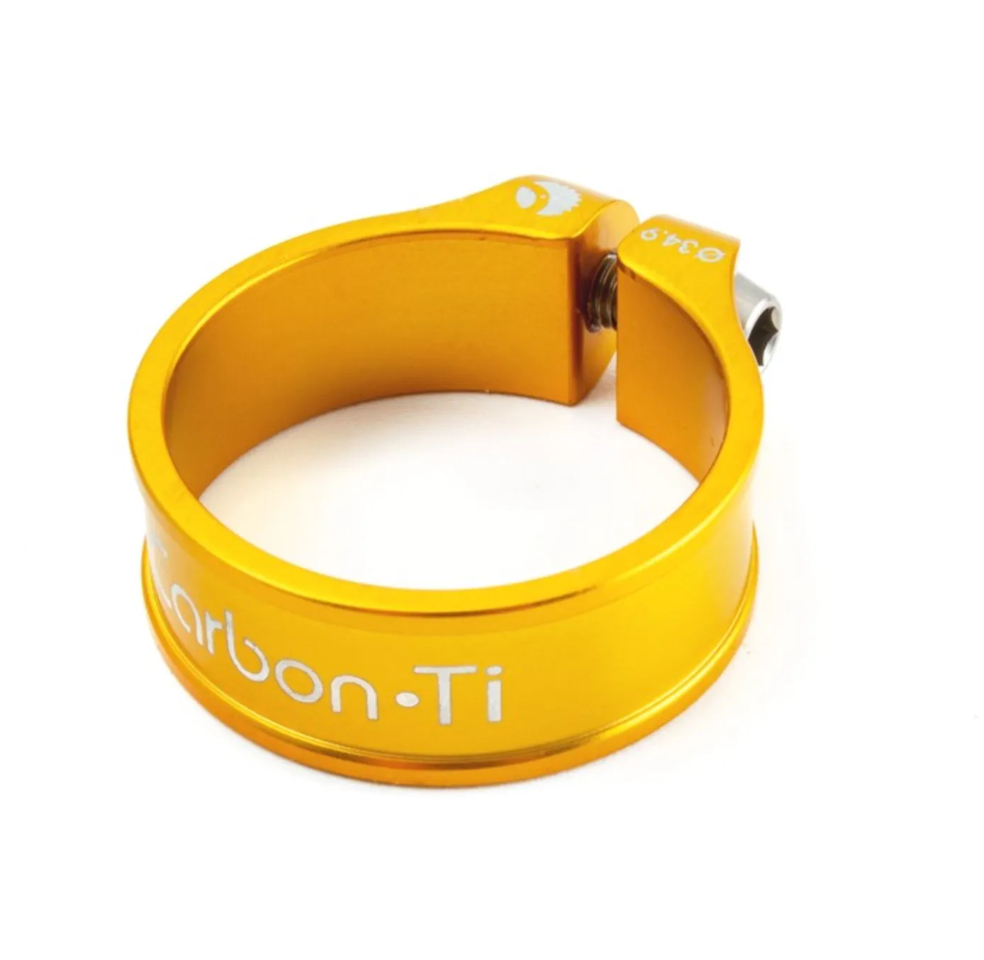 CARBON TI SEATPOST CLAMP COLOURED