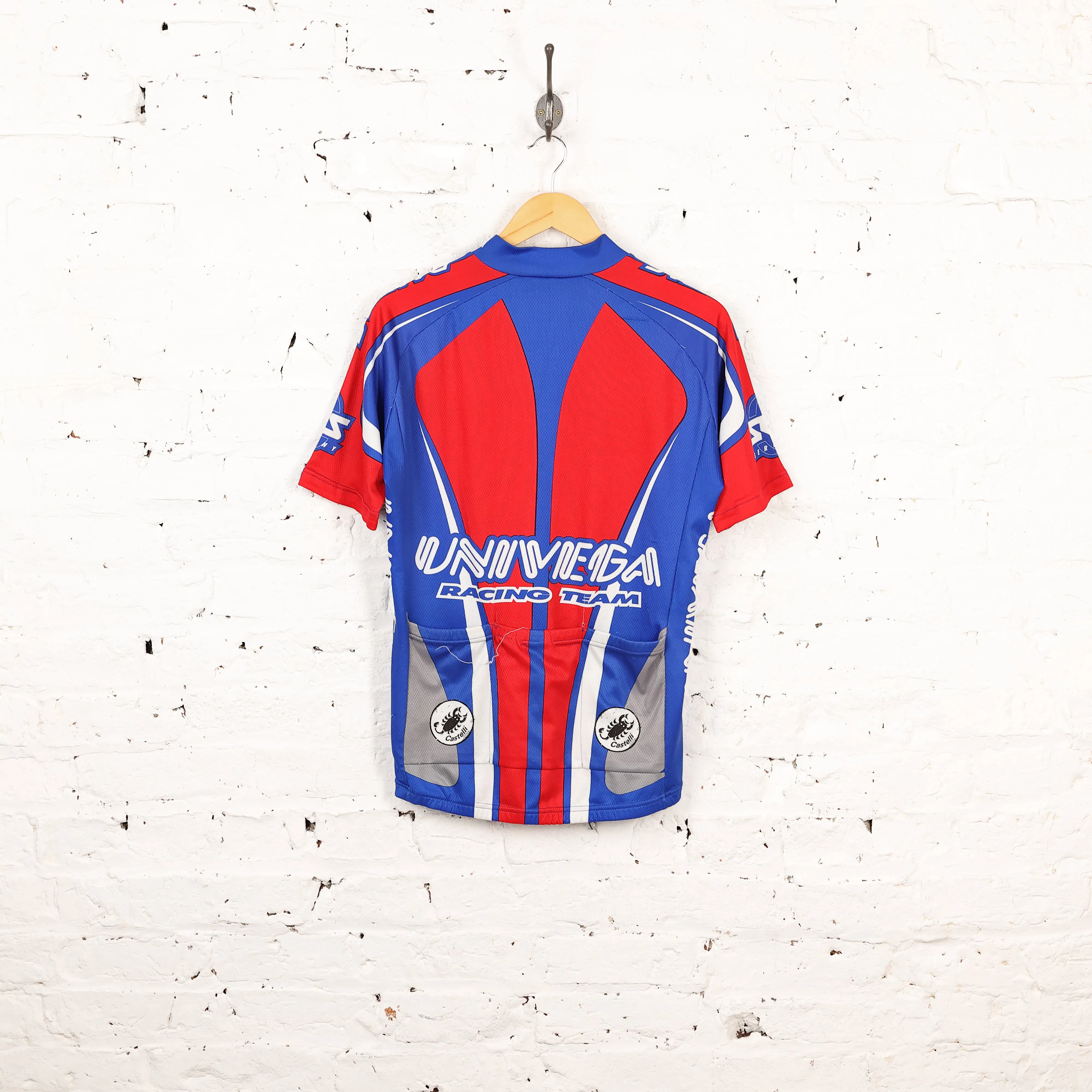 Castelli Carrera Univega Racing Team Cycling Jersey - Blue - L