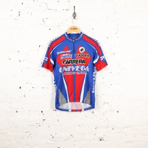 Castelli Carrera Univega Racing Team Cycling Jersey - Blue - L