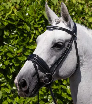 Castello Anatomical Bridle Black