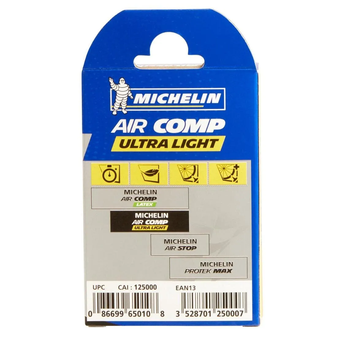 CHAMBRE A AIR ROUTE 700x18/25 ULTRALIGHT VALVE PRESTA 60 MM