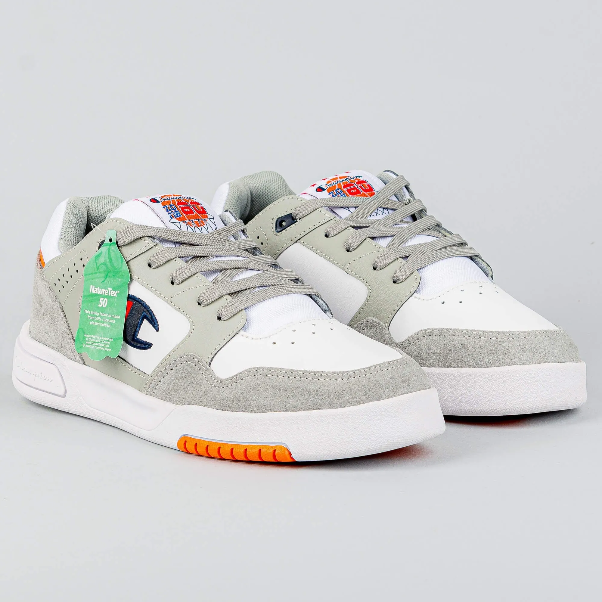 Champion Low Cut Shoe Classic Z80 Low White/Grey/Orange