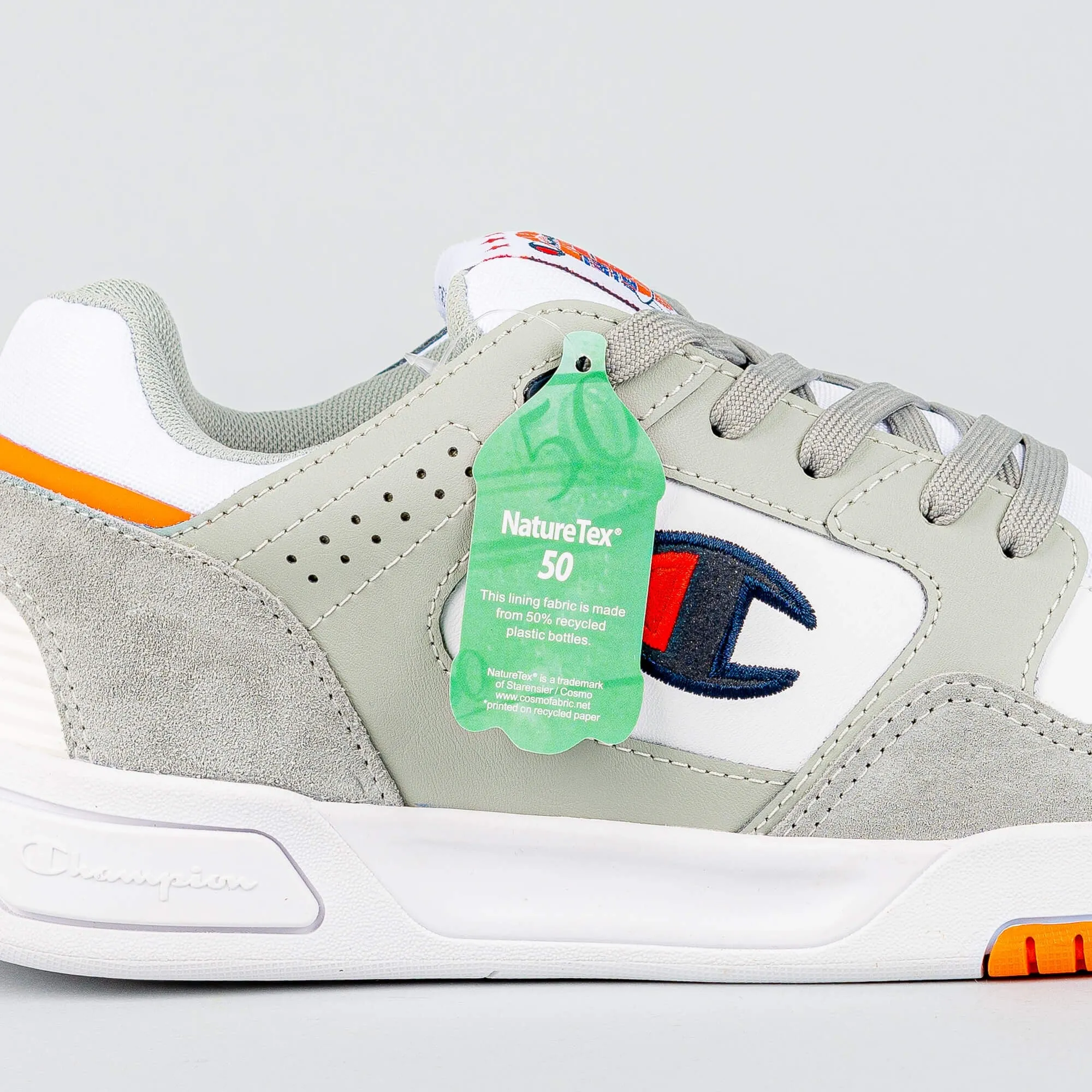 Champion Low Cut Shoe Classic Z80 Low White/Grey/Orange