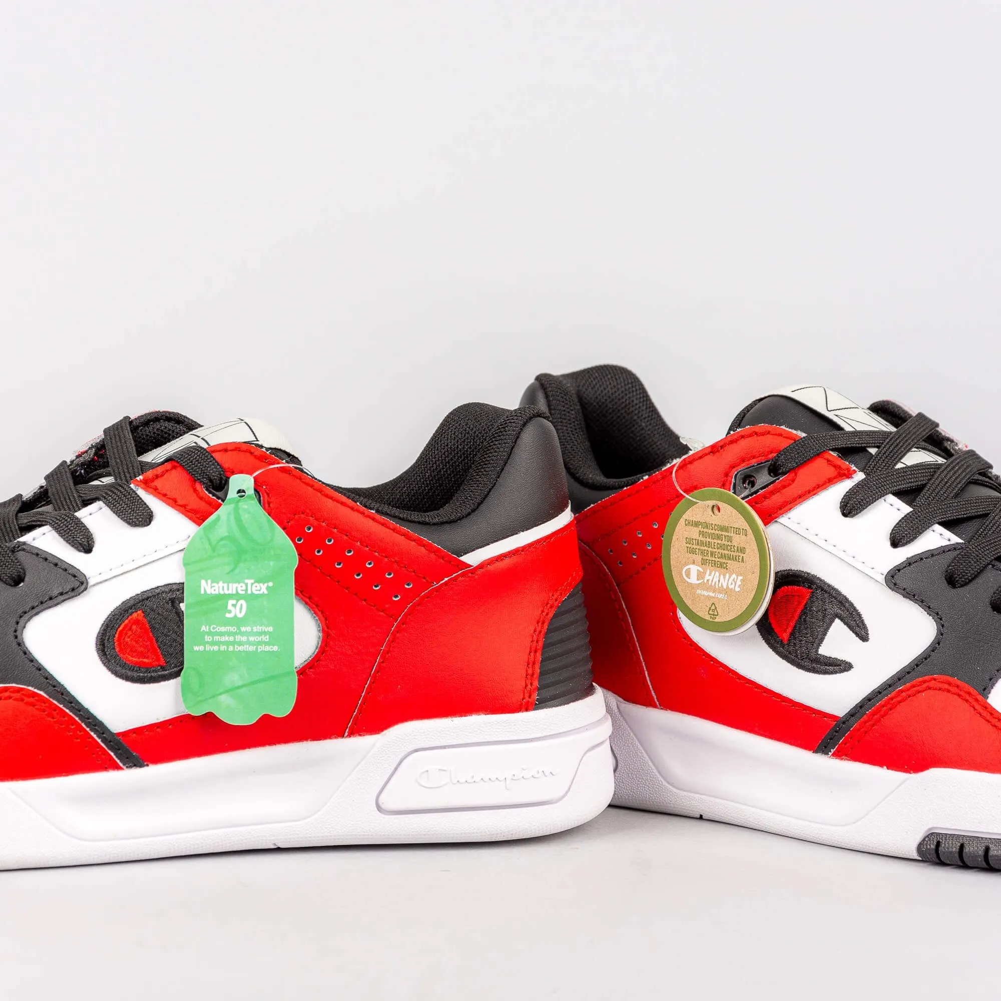 Champion Low Cut Shoe Z80 Low White/Red/Black
