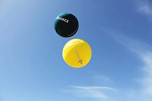Chance Soft Volleyball - Waterproof Indoor/Outdoor Volleyball for Pool, Beach Volleyball & Indoor Volleyball Ball Play. Recreational Training Ball for All Ages (Size 5) (Splash - Yellow)