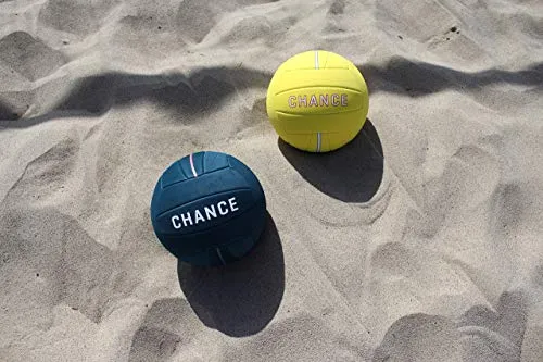 Chance Soft Volleyball - Waterproof Indoor/Outdoor Volleyball for Pool, Beach Volleyball & Indoor Volleyball Ball Play. Recreational Training Ball for All Ages (Size 5) (Splash - Yellow)
