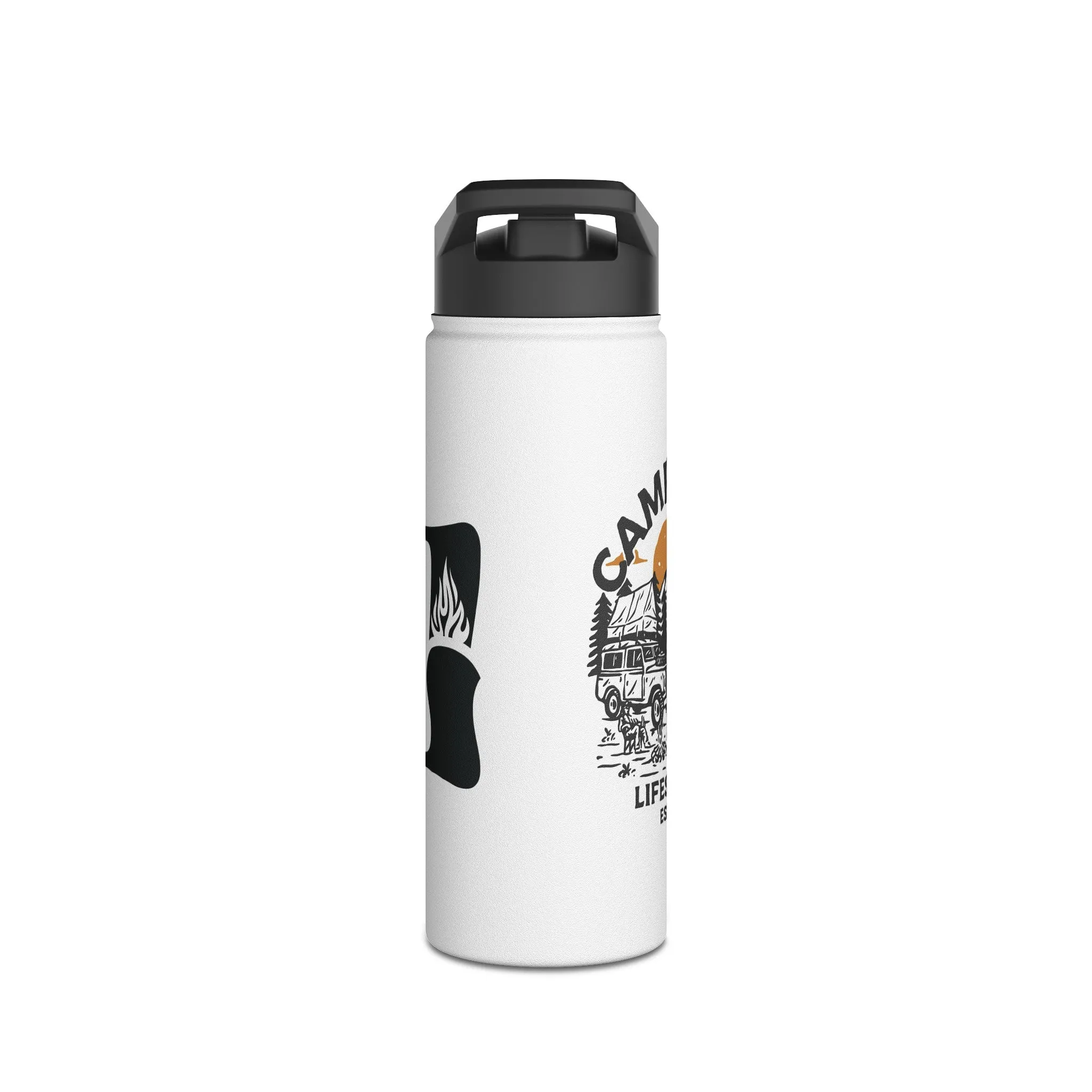 Cheers to the Weekend Stainless Steel Water Bottle, Standard Lid
