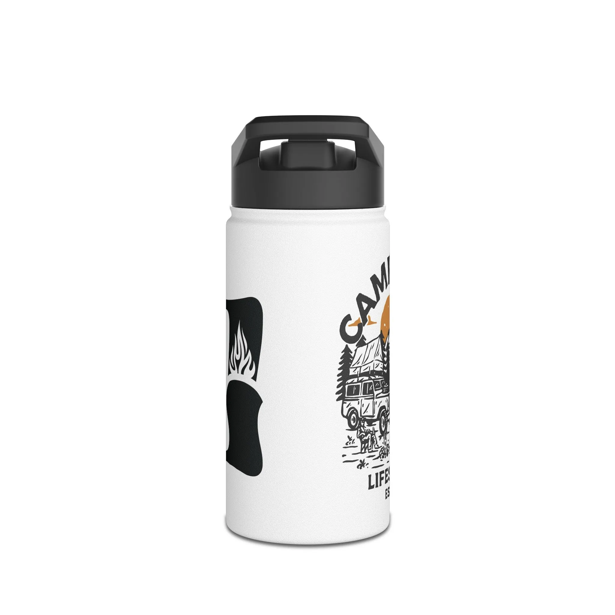 Cheers to the Weekend Stainless Steel Water Bottle, Standard Lid
