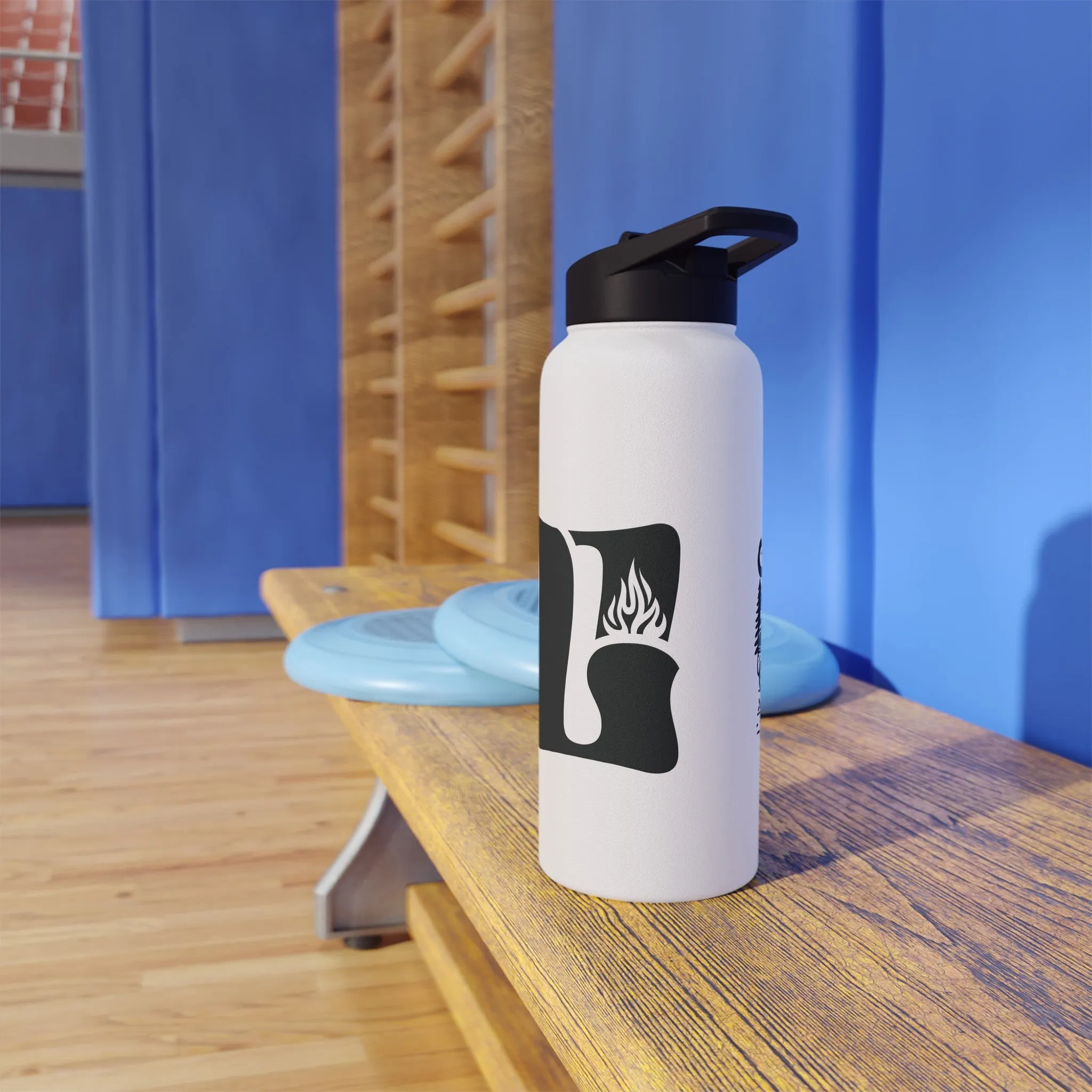 Cheers to the Weekend Stainless Steel Water Bottle, Standard Lid
