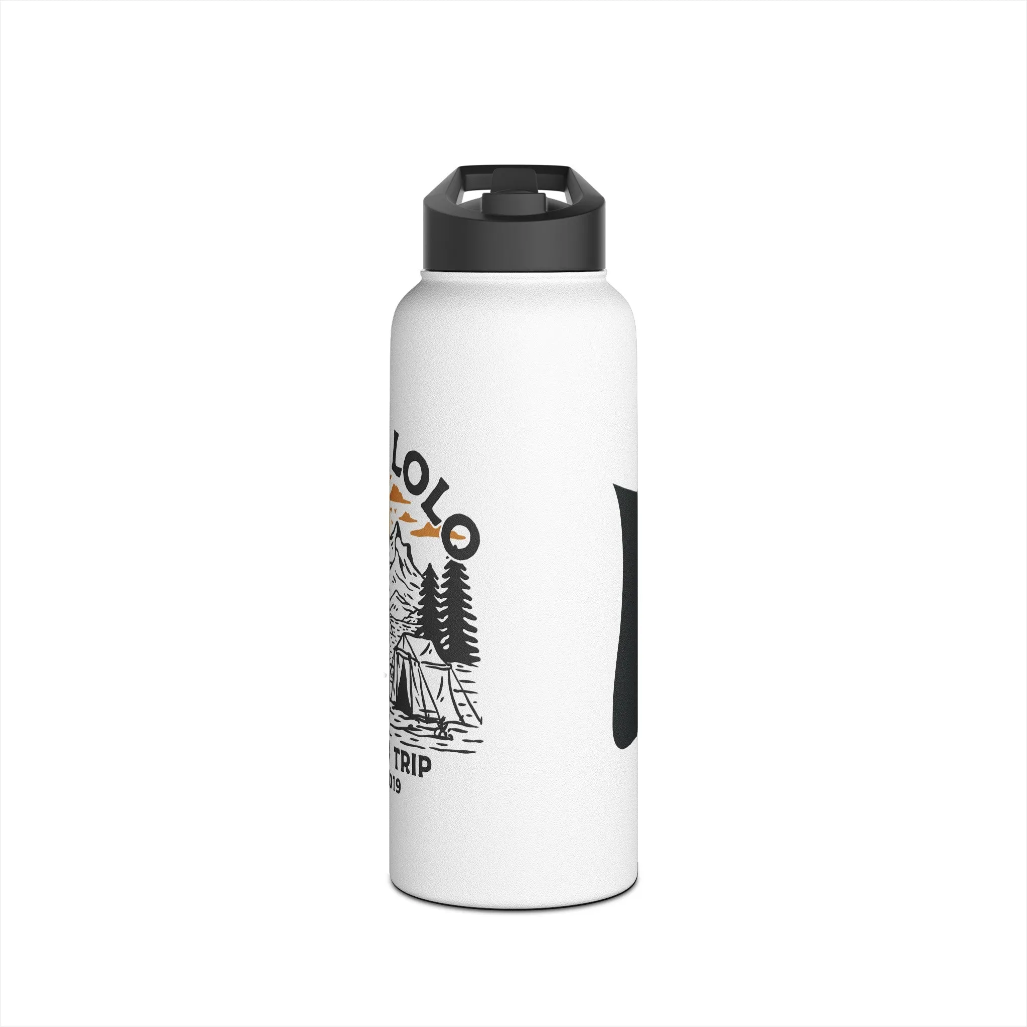 Cheers to the Weekend Stainless Steel Water Bottle, Standard Lid