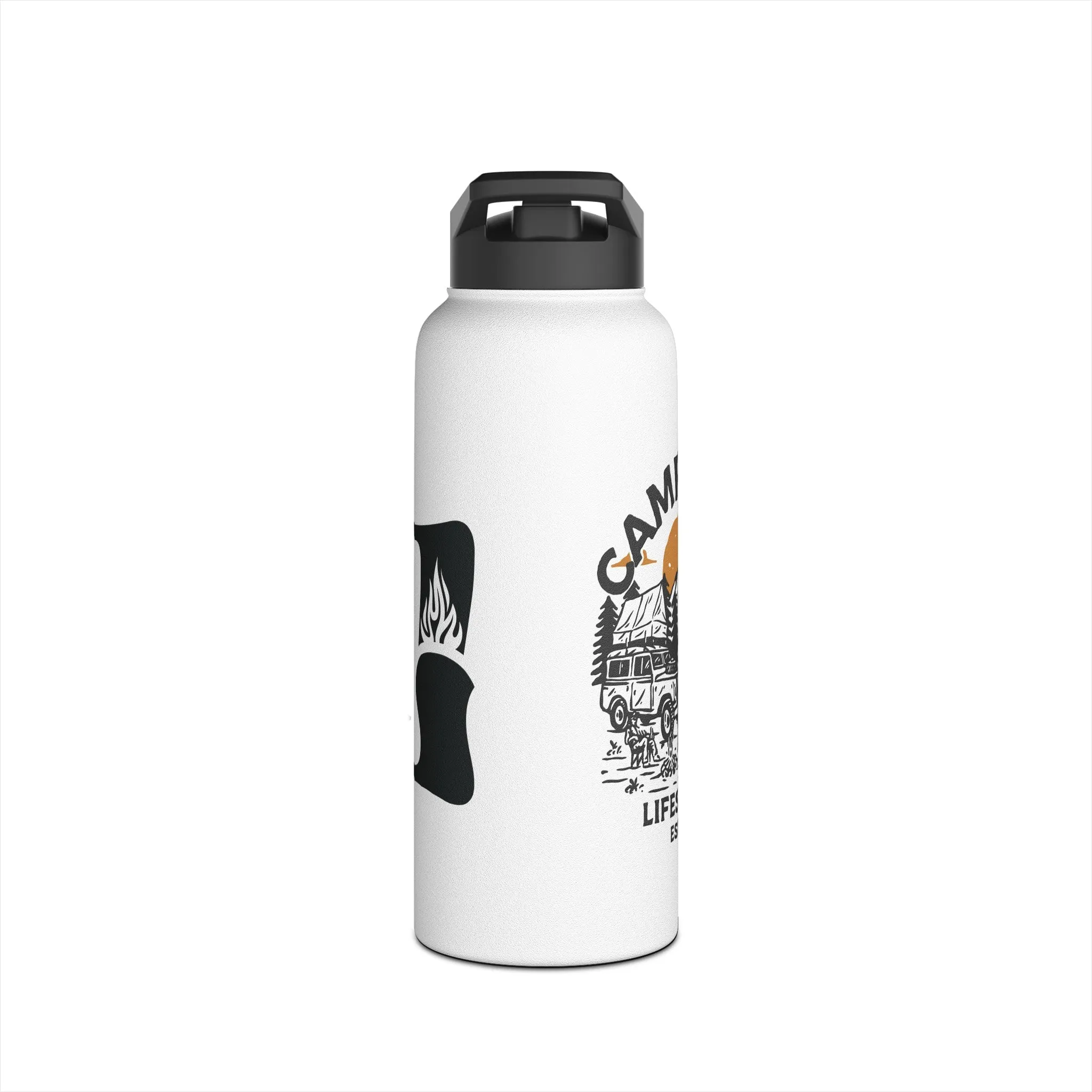 Cheers to the Weekend Stainless Steel Water Bottle, Standard Lid