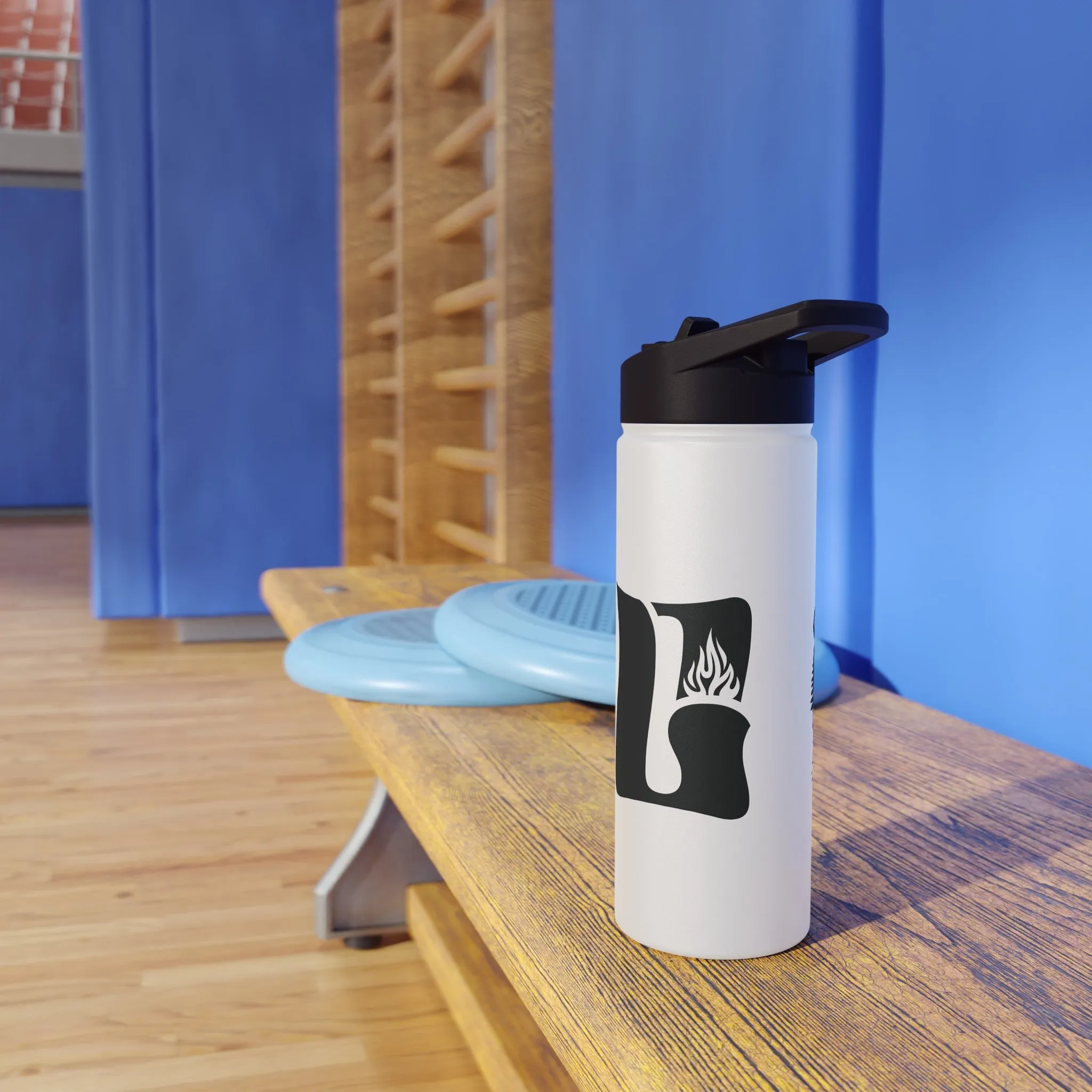 Cheers to the Weekend Stainless Steel Water Bottle, Standard Lid