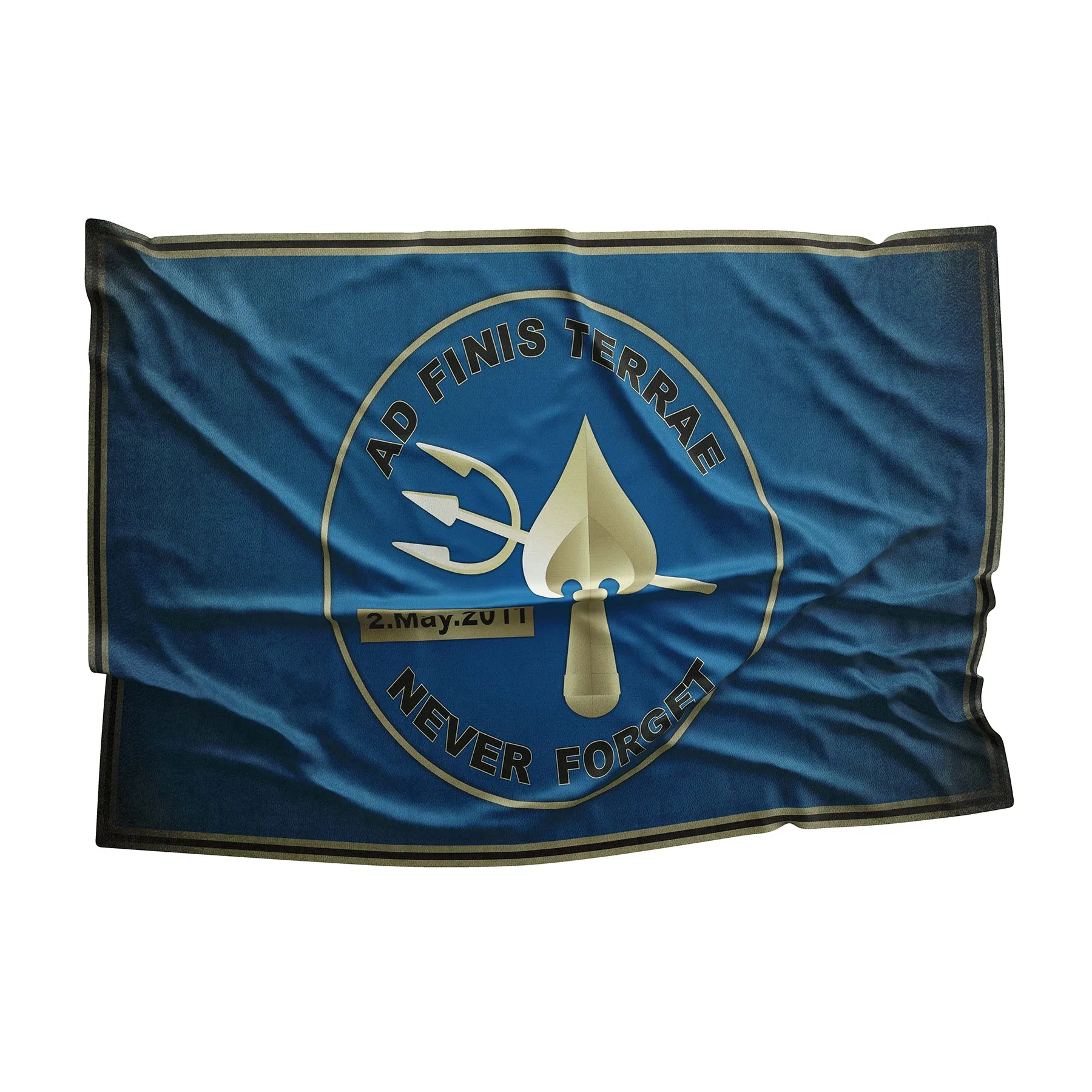 CIA SOG Special Operations Group Seal Team Six Neptune Spear UBL Tie Flag Banner