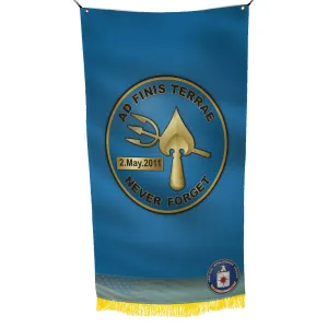 CIA SOG Special Operations Group Seal Team Six Neptune Spear UBL Tie Flag Banner