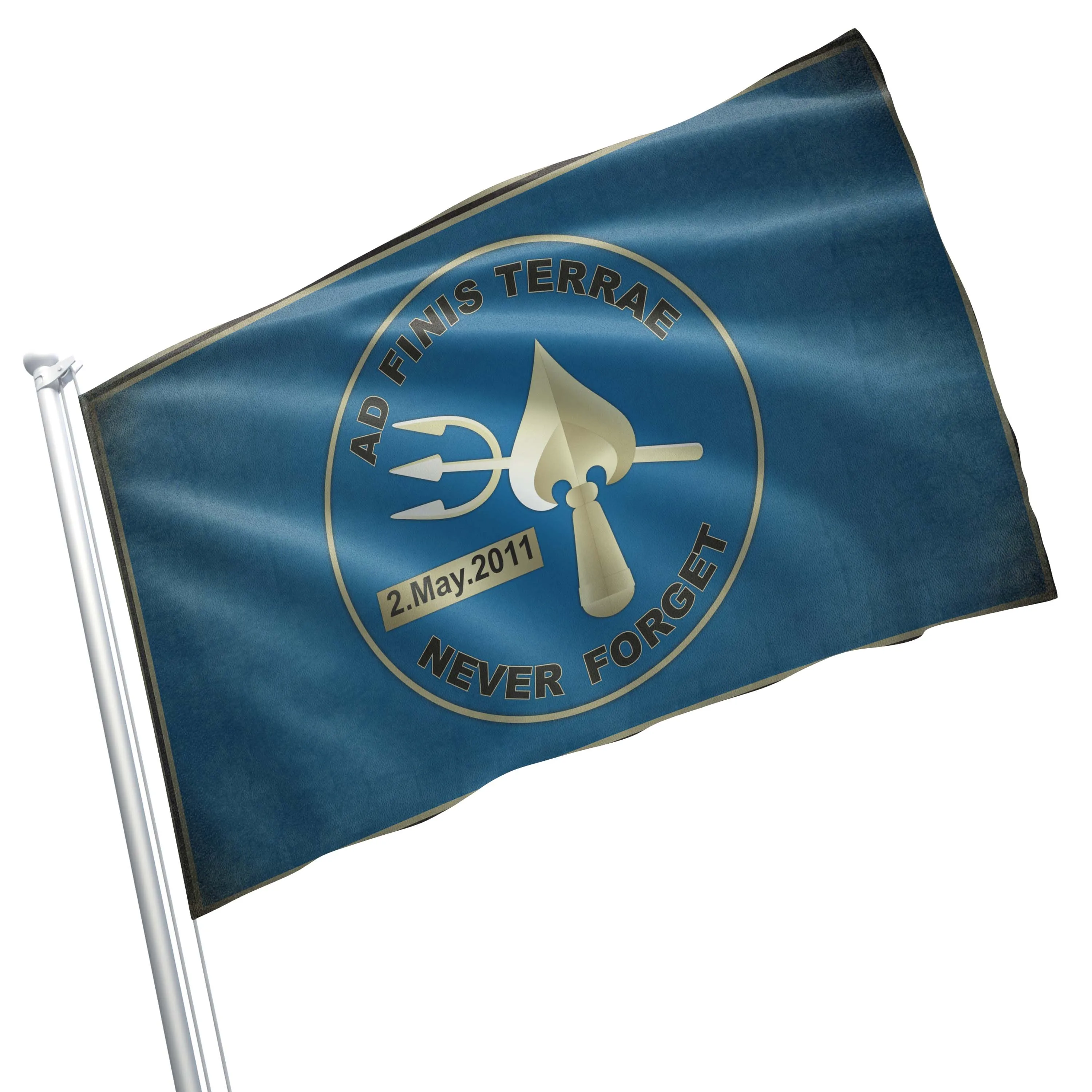 CIA SOG Special Operations Group Seal Team Six Neptune Spear UBL Tie Flag Banner