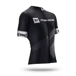 CLUB KIT MENS CYCLE SHIRT BLK/WHT - TITAN RACING