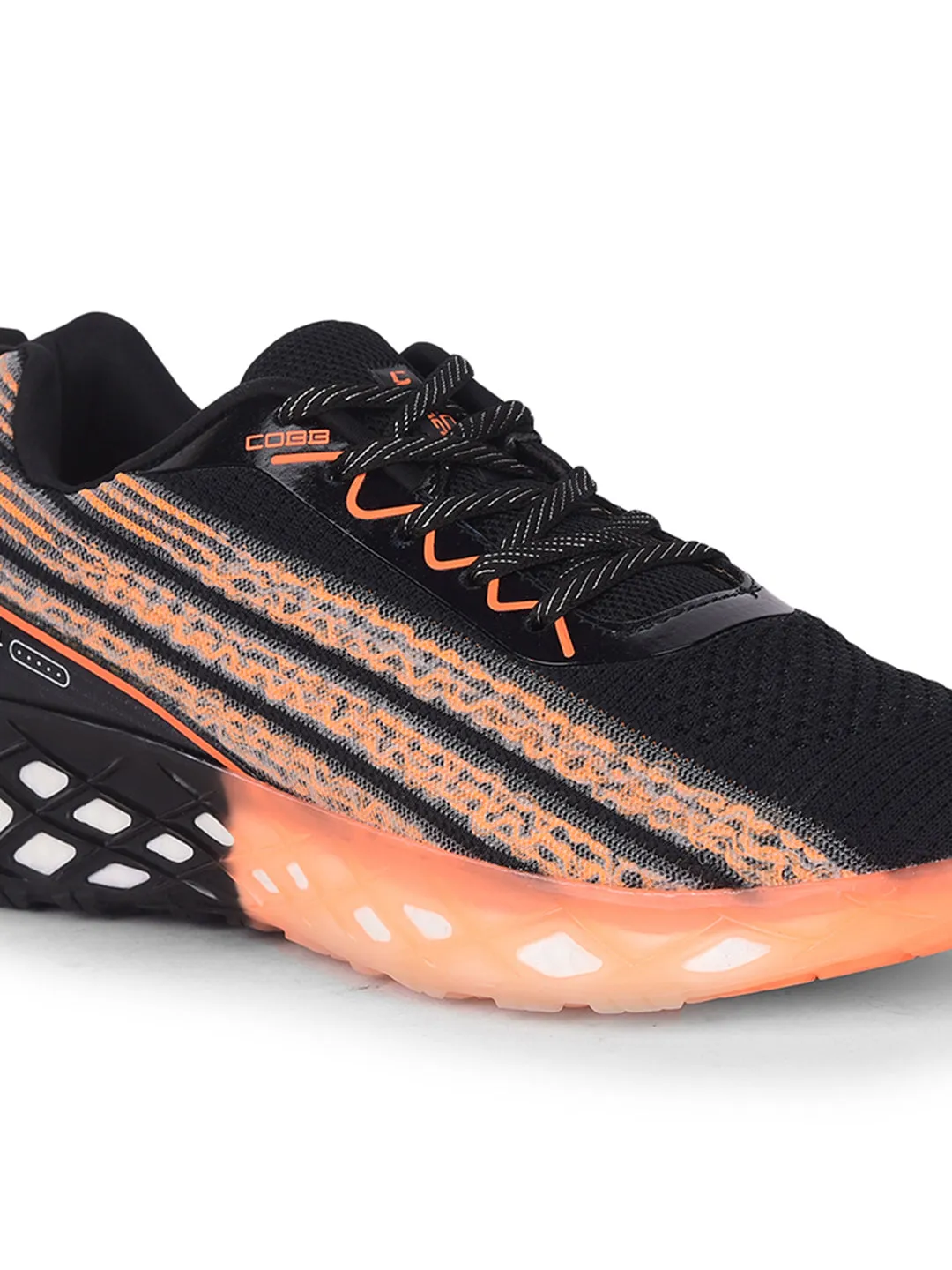 Cobb Mens Orange Running Shoes