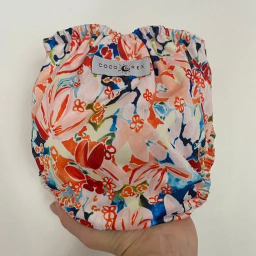 Coco & Rex Pocket Nappy - Floral Blues