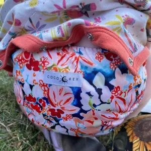 Coco & Rex Pocket Nappy - Floral Blues