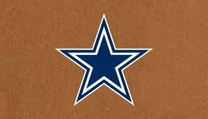 Coir Mat, 16"x28", Dallas Cowboys,2rm3808usa