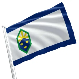 Colorado Springs Colorado State El Paso County USA United States of America Flag Banner