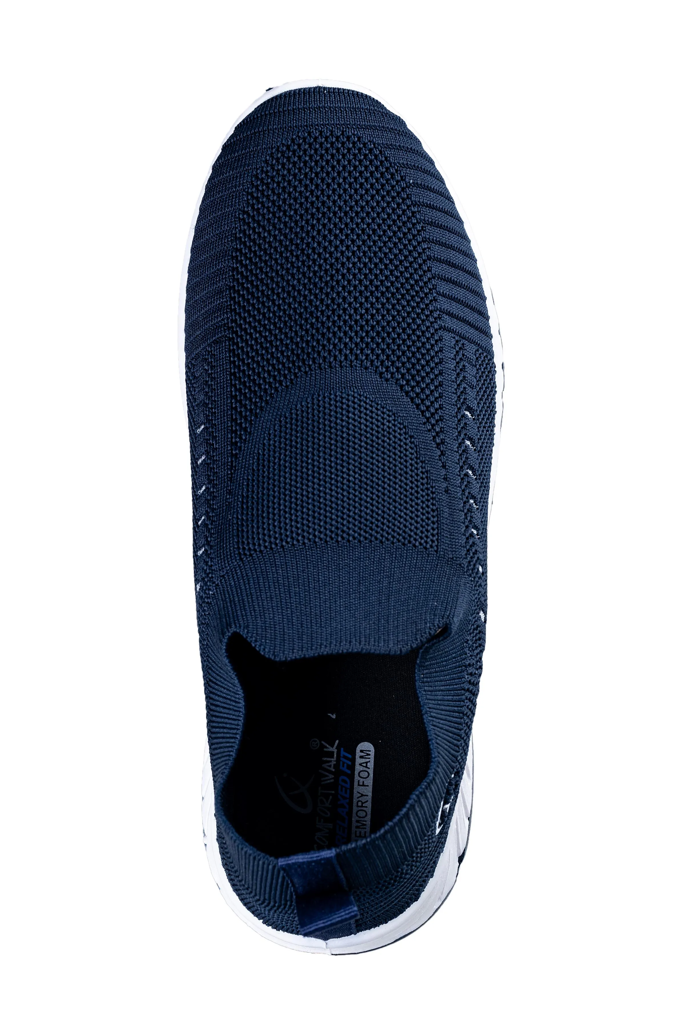 Comfort Walk Gents Navy Sports Shoe