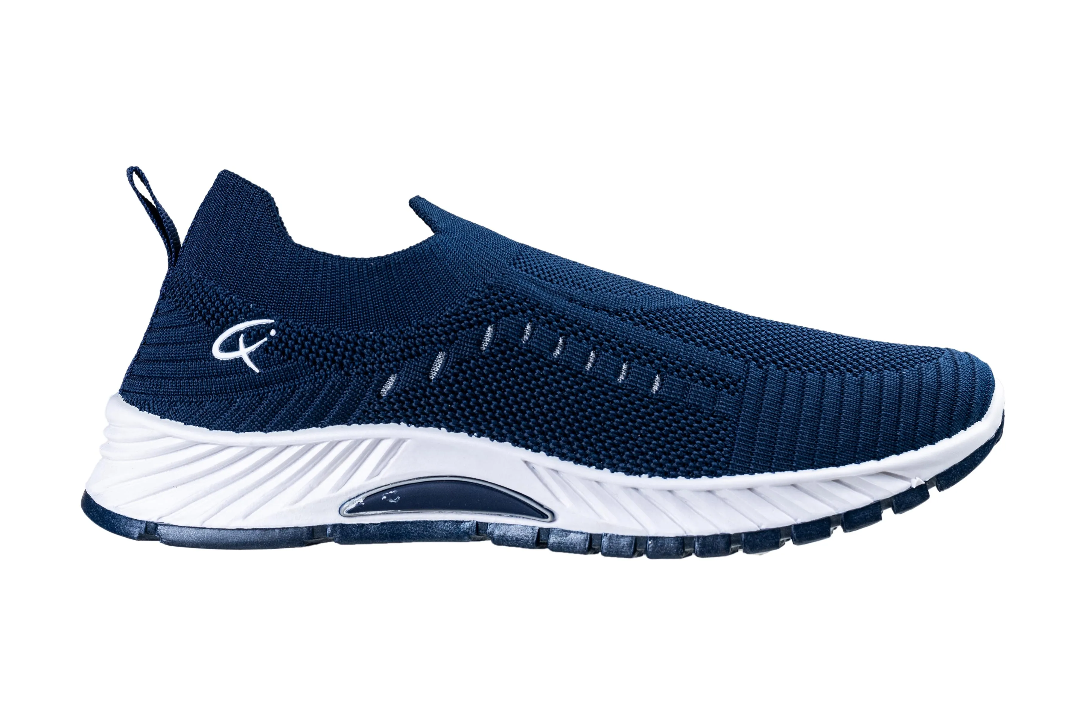 Comfort Walk Gents Navy Sports Shoe