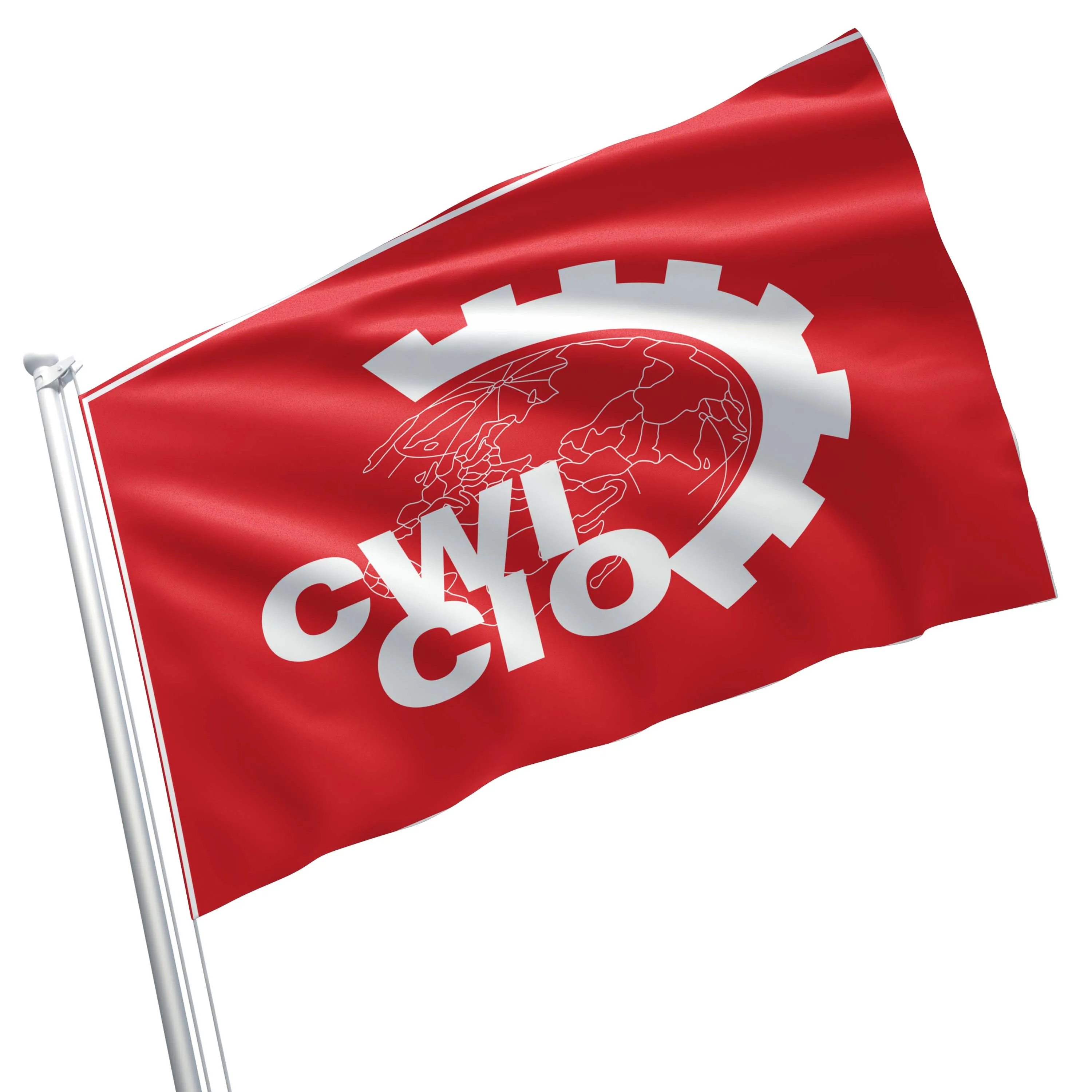 Committee for a Workers International CWI CIO Flag Banner