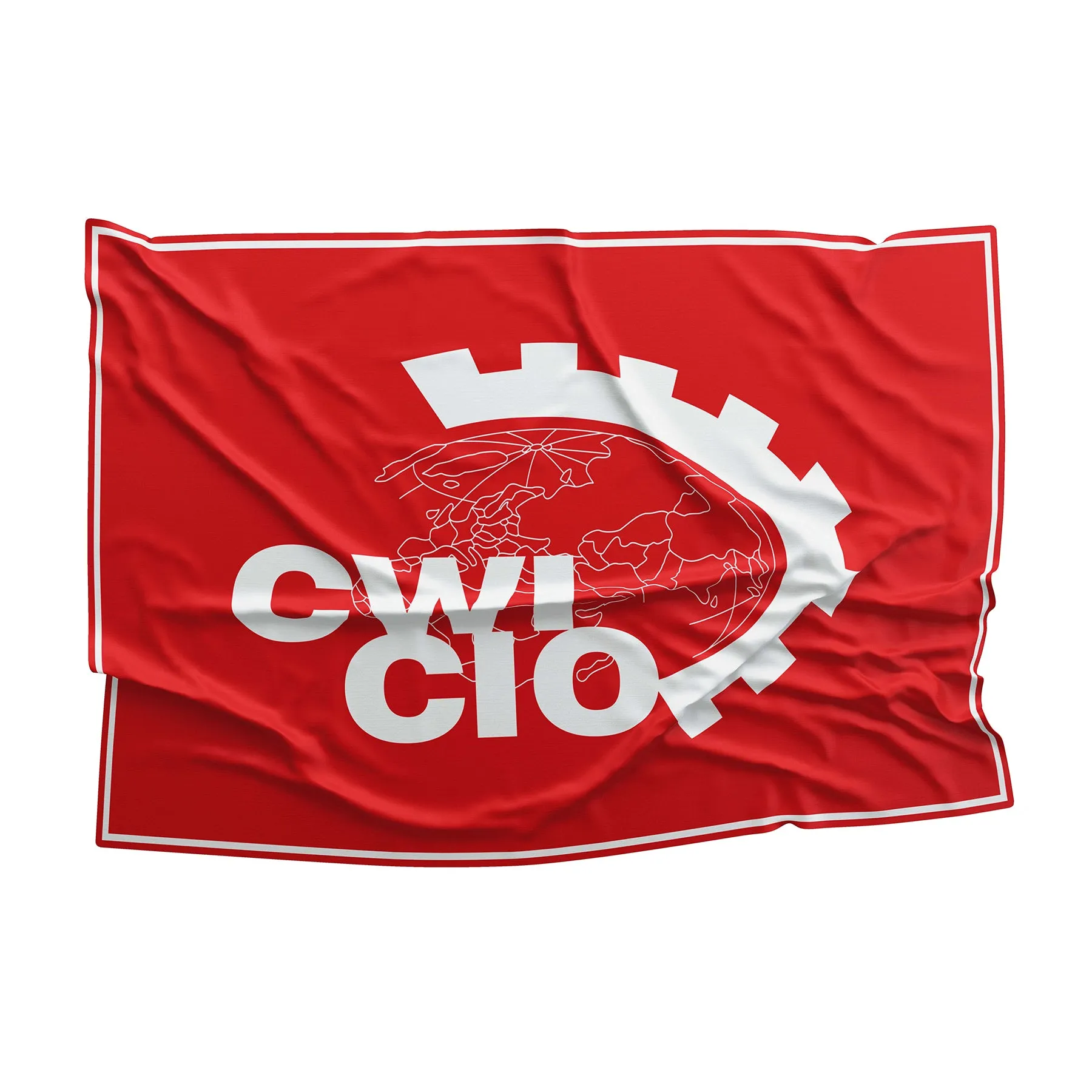 Committee for a Workers International CWI CIO Flag Banner