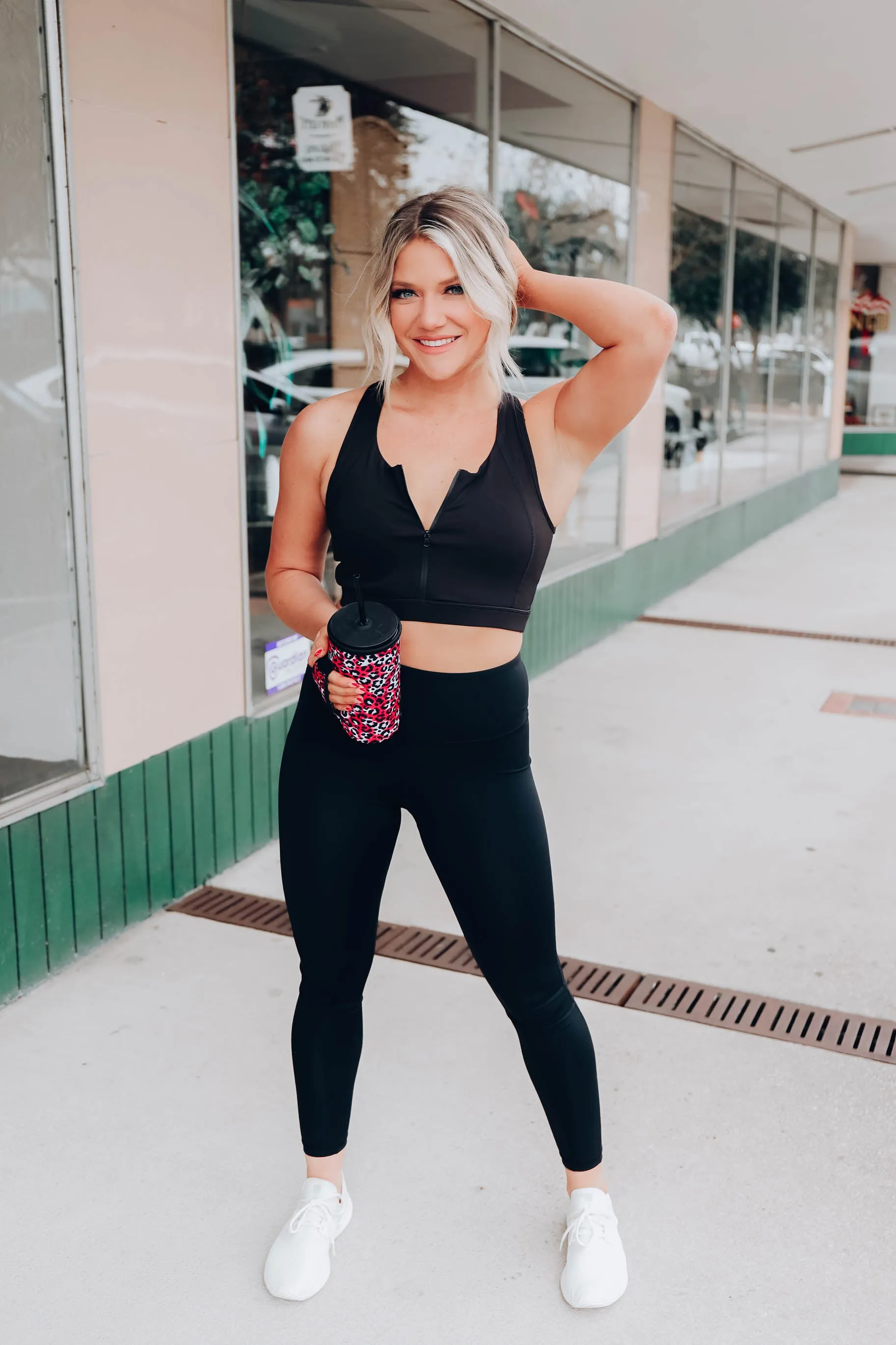 Conditioning Comfort Sports Bra - Black