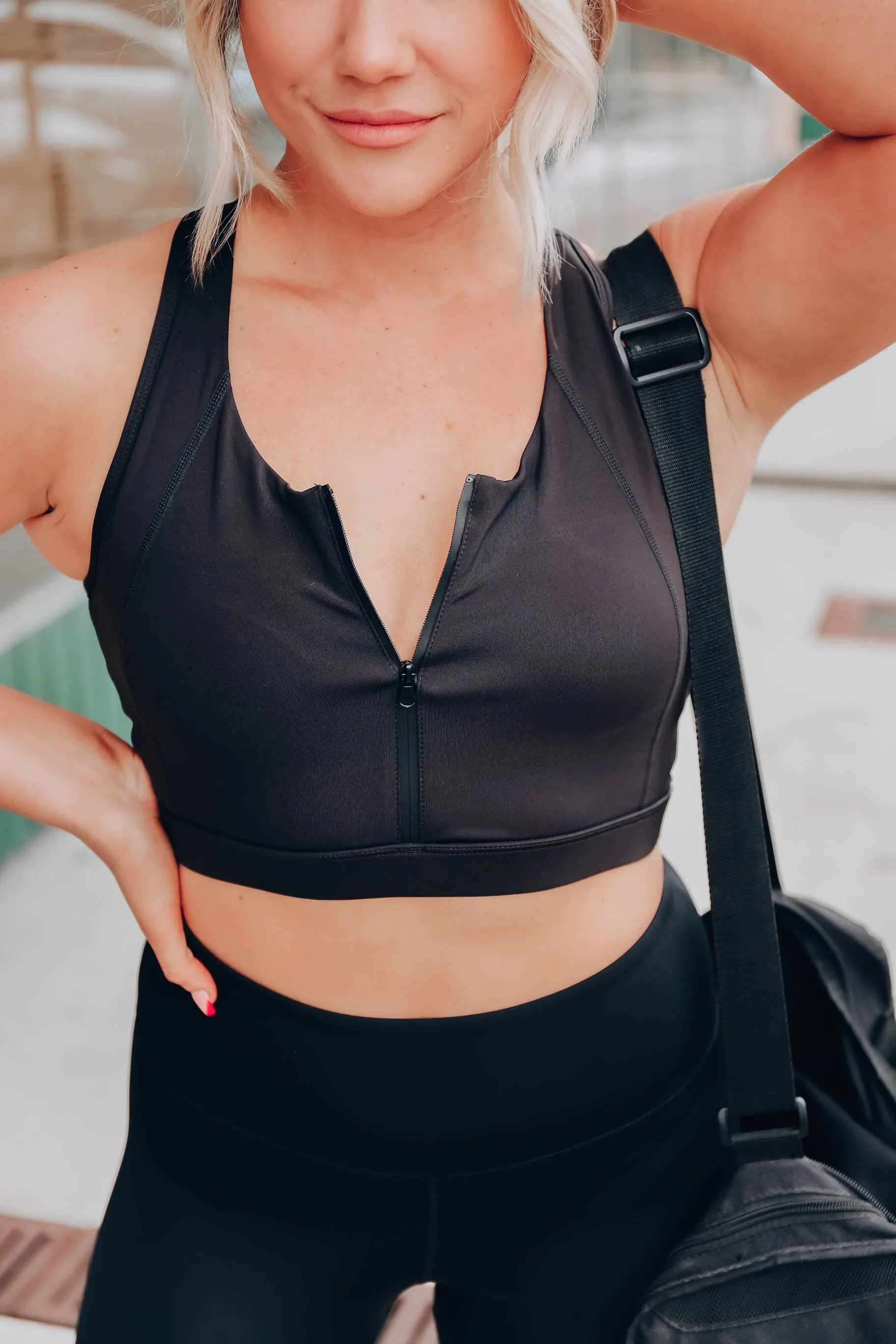 Conditioning Comfort Sports Bra - Black