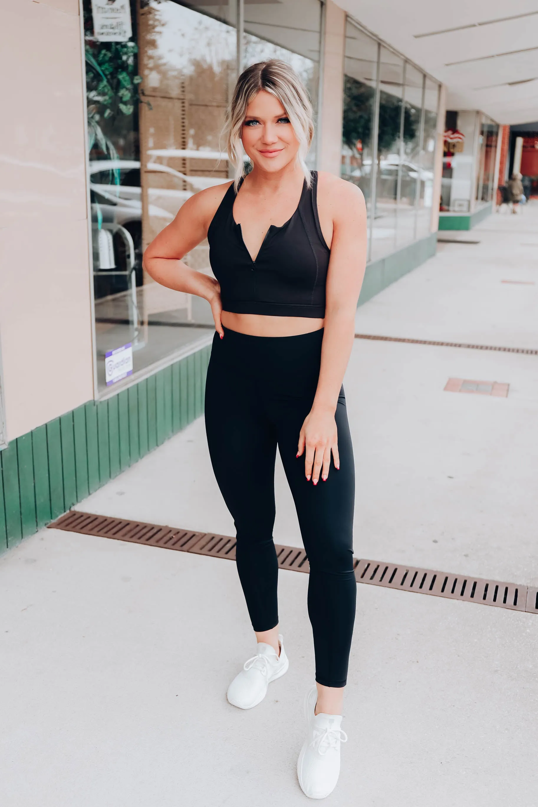 Conditioning Comfort Sports Bra - Black