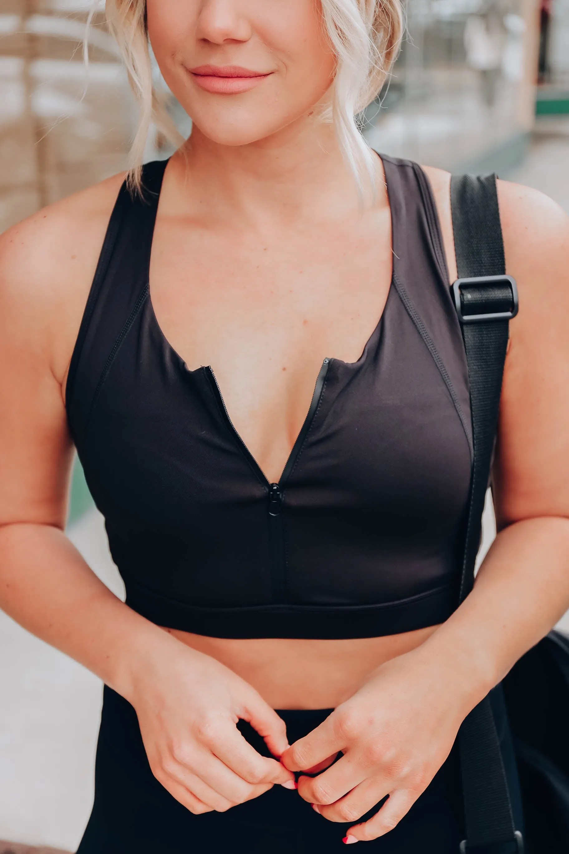 Conditioning Comfort Sports Bra - Black