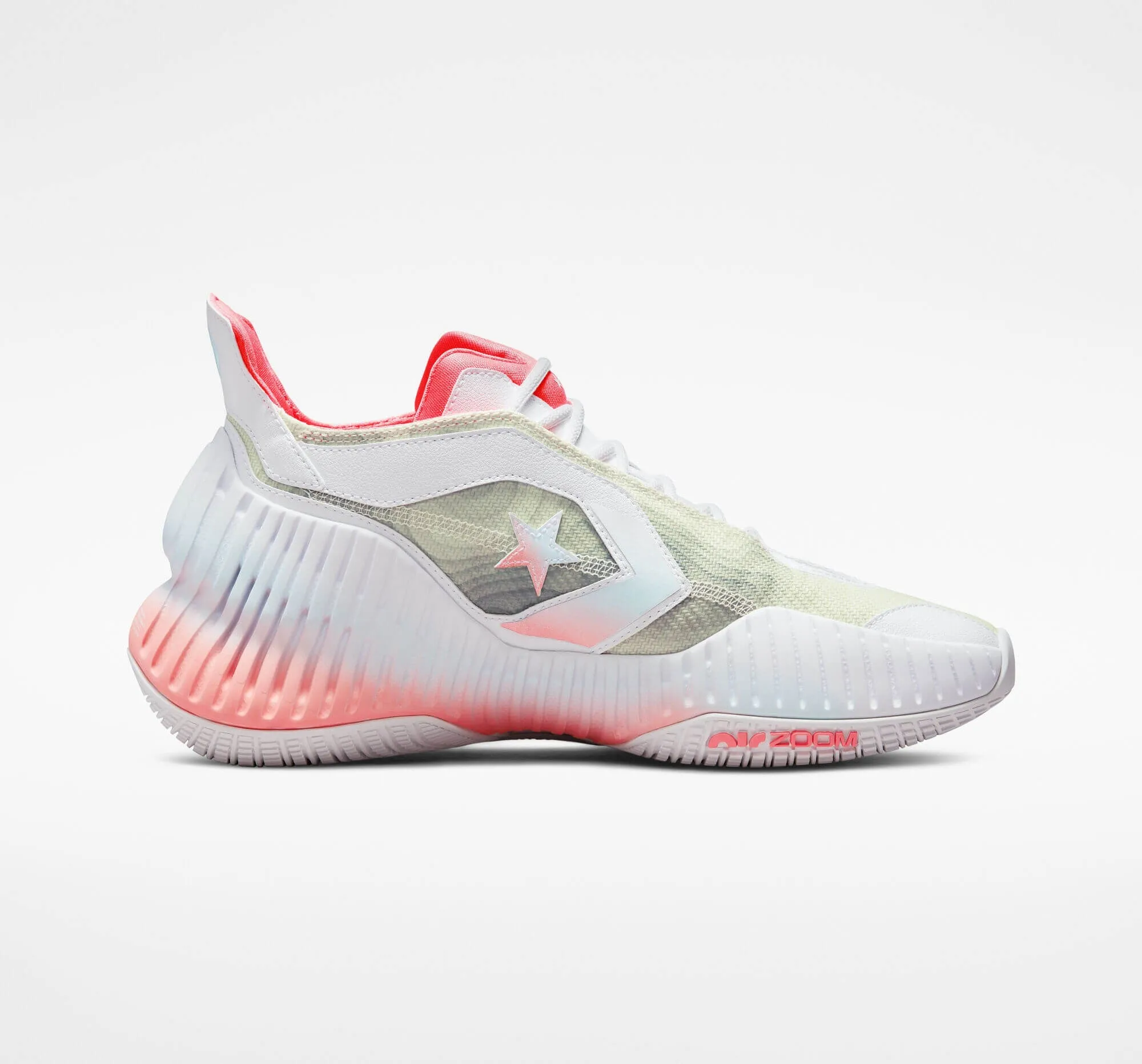 Converse All Star BB Prototype CX Thunder & Lightning Mid Top White/Lava Glow/Agate Blue
