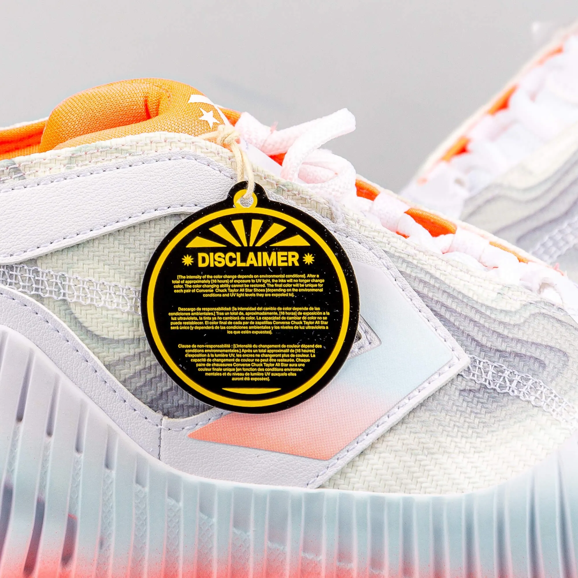 Converse All Star BB Prototype CX Thunder & Lightning Mid Top White/Lava Glow/Agate Blue