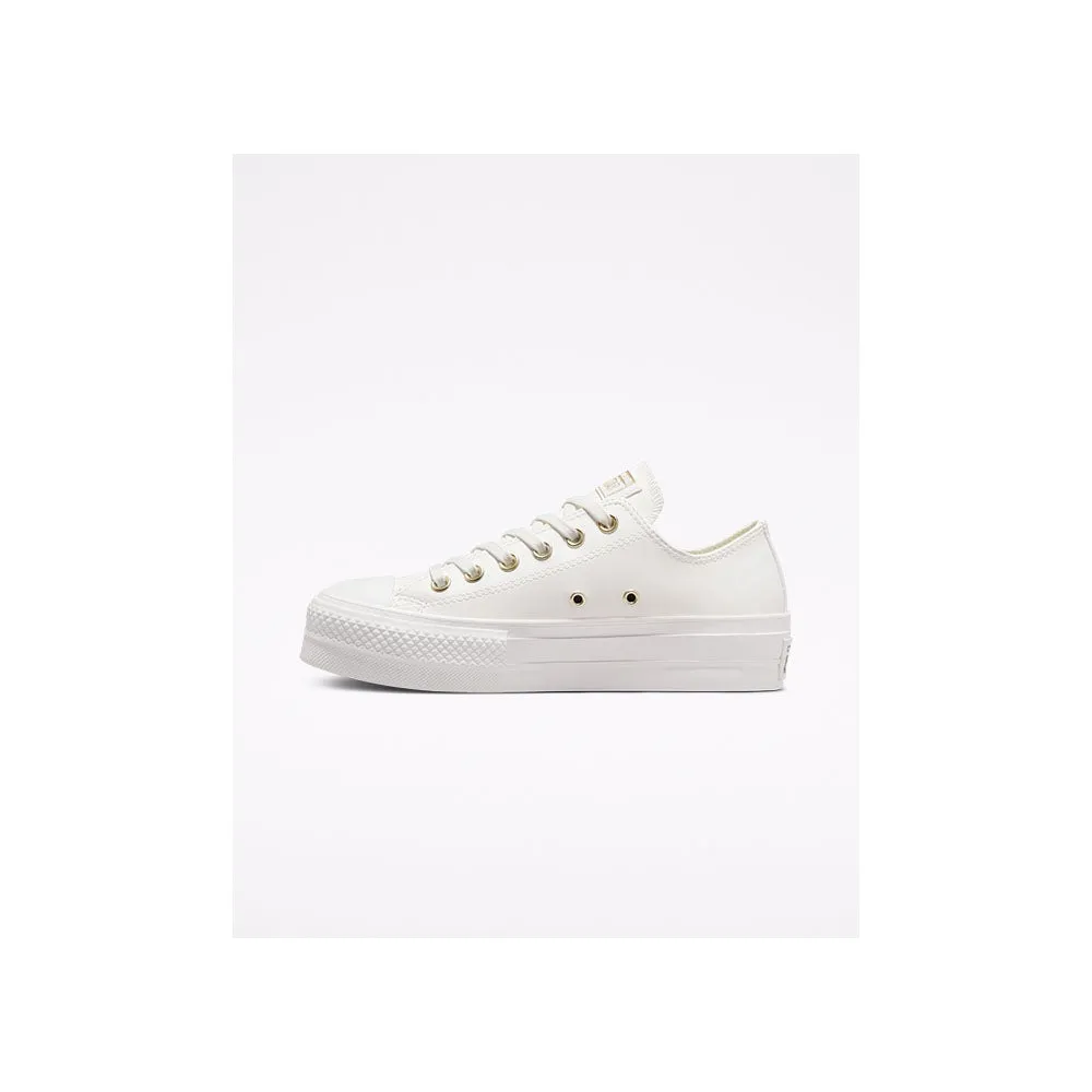 Converse Womens Synthetic Leather Lift Low Top